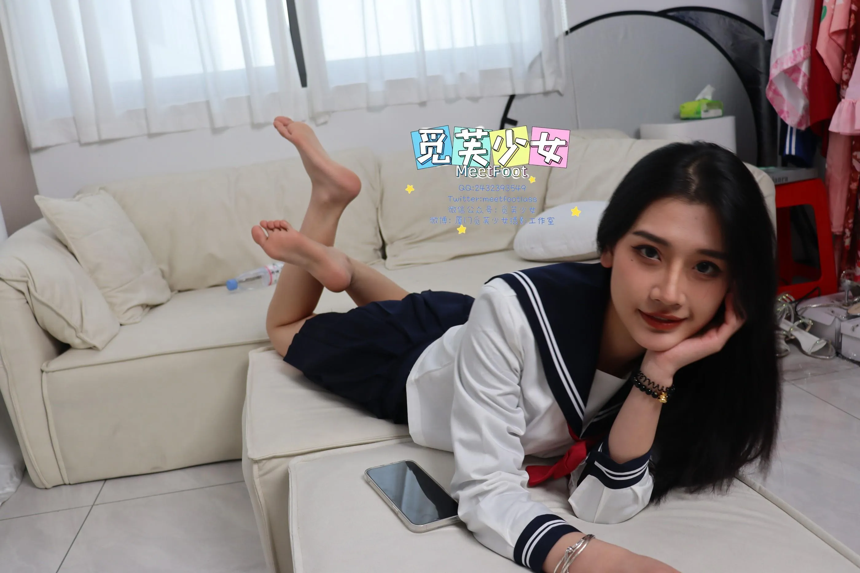 觅芙少女 NO.032 Wendy-与jk少女相遇在动漫里的的夏天 [158P]插图7